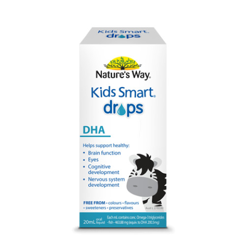 NATURE'S WAY KIDS SMART DROPS DHA - SIRO BỔ SUNG DHA DẠNG NƯỚC