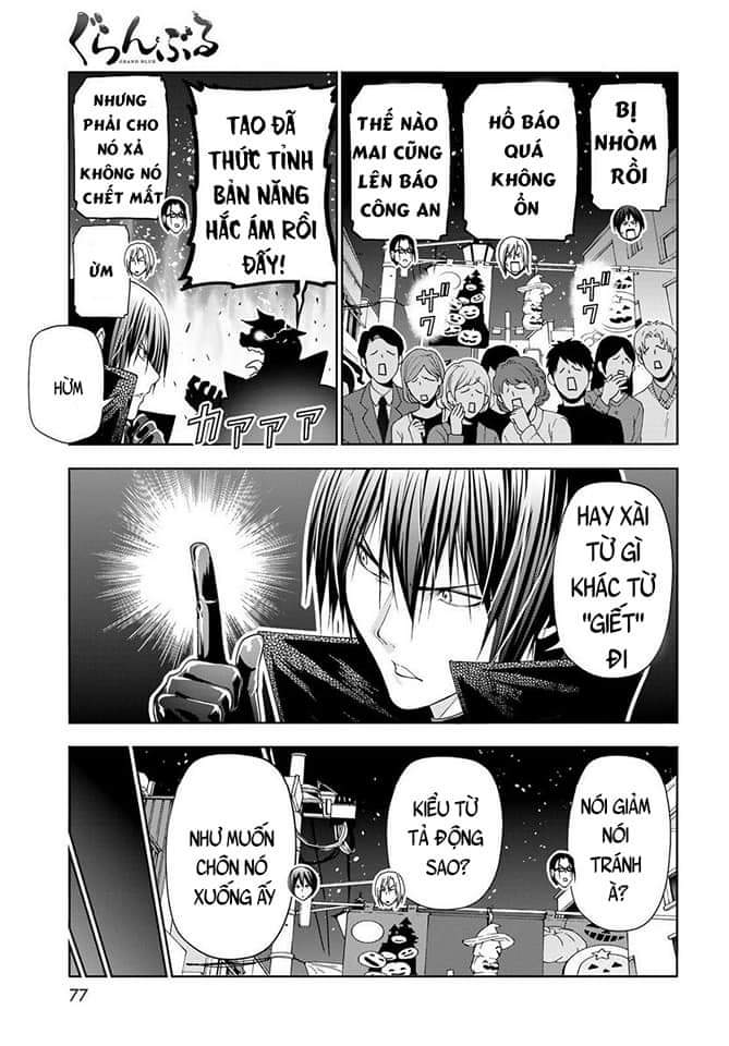 cô gái thích lặn - grand blue chapter 85 42
