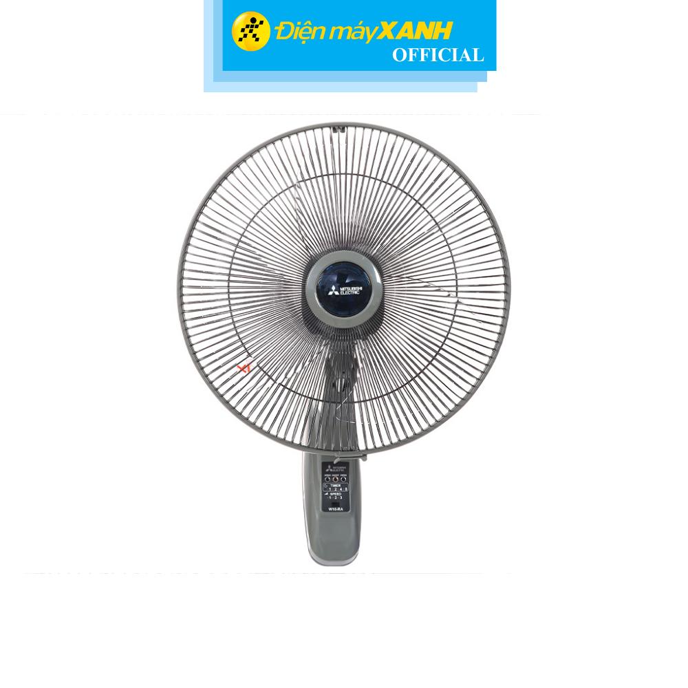 Quạt treo tường Mitsubishi Electric 3 cánh W16-RA CY-GY 47W - Hàng Chính Hãng