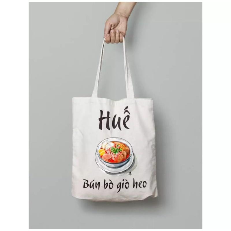 Túi tote vải canvas in hình độc đáo