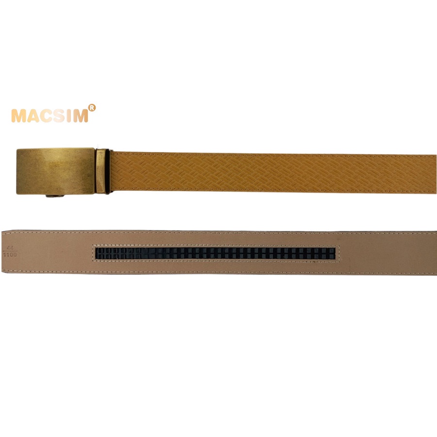Thắt lưng nam da thật cao cấp nhãn hiệu Macsim TW046