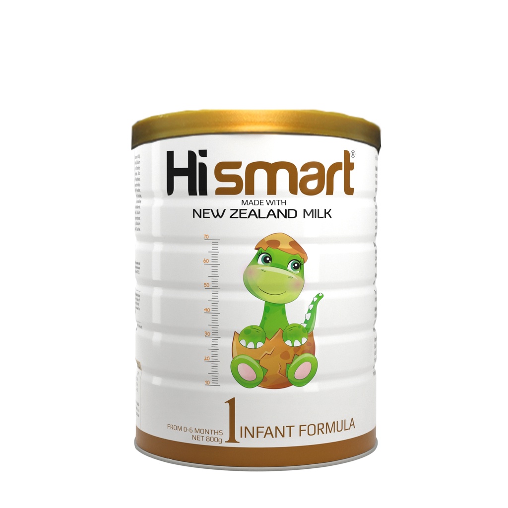 Combo 2 hộp bột Hismart số 1_Cho bé từ 0-6 tháng tuổi - xuất xứ 100% New Zeland - 400g