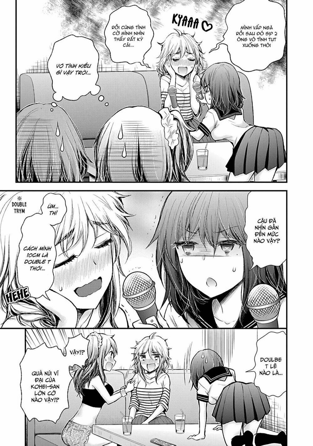 Henjo - Hen Na Joshi Kousei Amaguri Chiko Chapter 74 - Trang 15