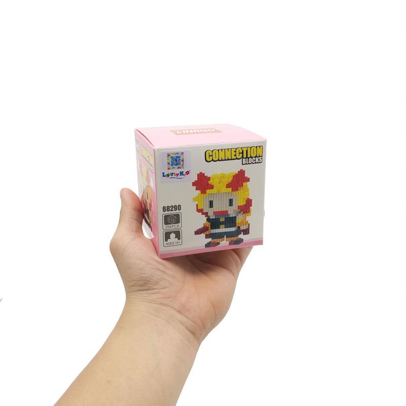 Đồ Chơi Lắp Ráp Mô Hình Nhân Vật Thanh Gươm Diệt Quỷ - LinkGo 68290 - Rengoku Kyoujurou