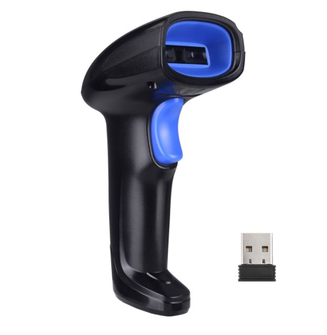 Máy quét mã vạch không dây 2D Yhd 1100DW đầu đọc mã vạch QR kết nối không dây USB/ Có dây dùng trên Laptop, PC - Hàng nhập khẩu