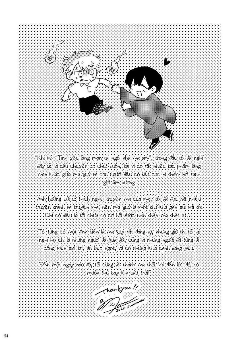 tình yêu lãng mạn với ngôi nhà ma ám chapter 3 12