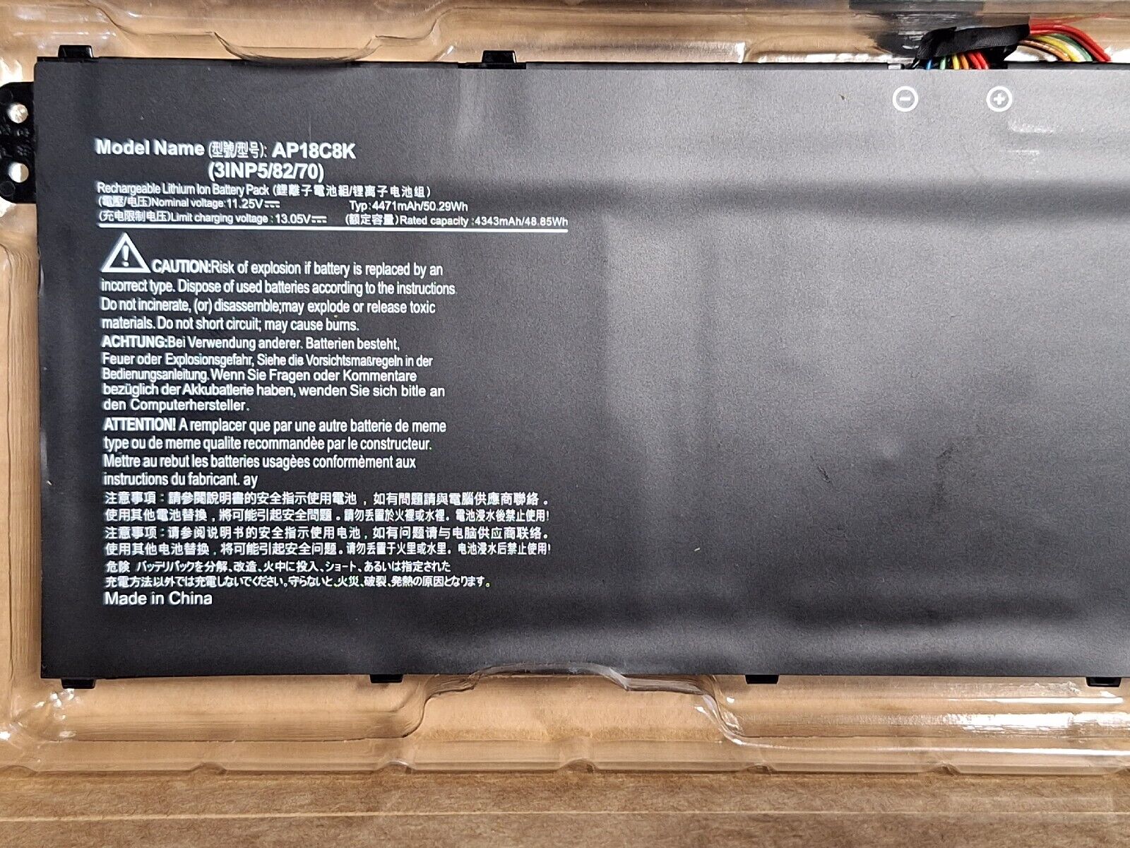 Pin dành cho Acer AP18C8K 3IPN/82/70