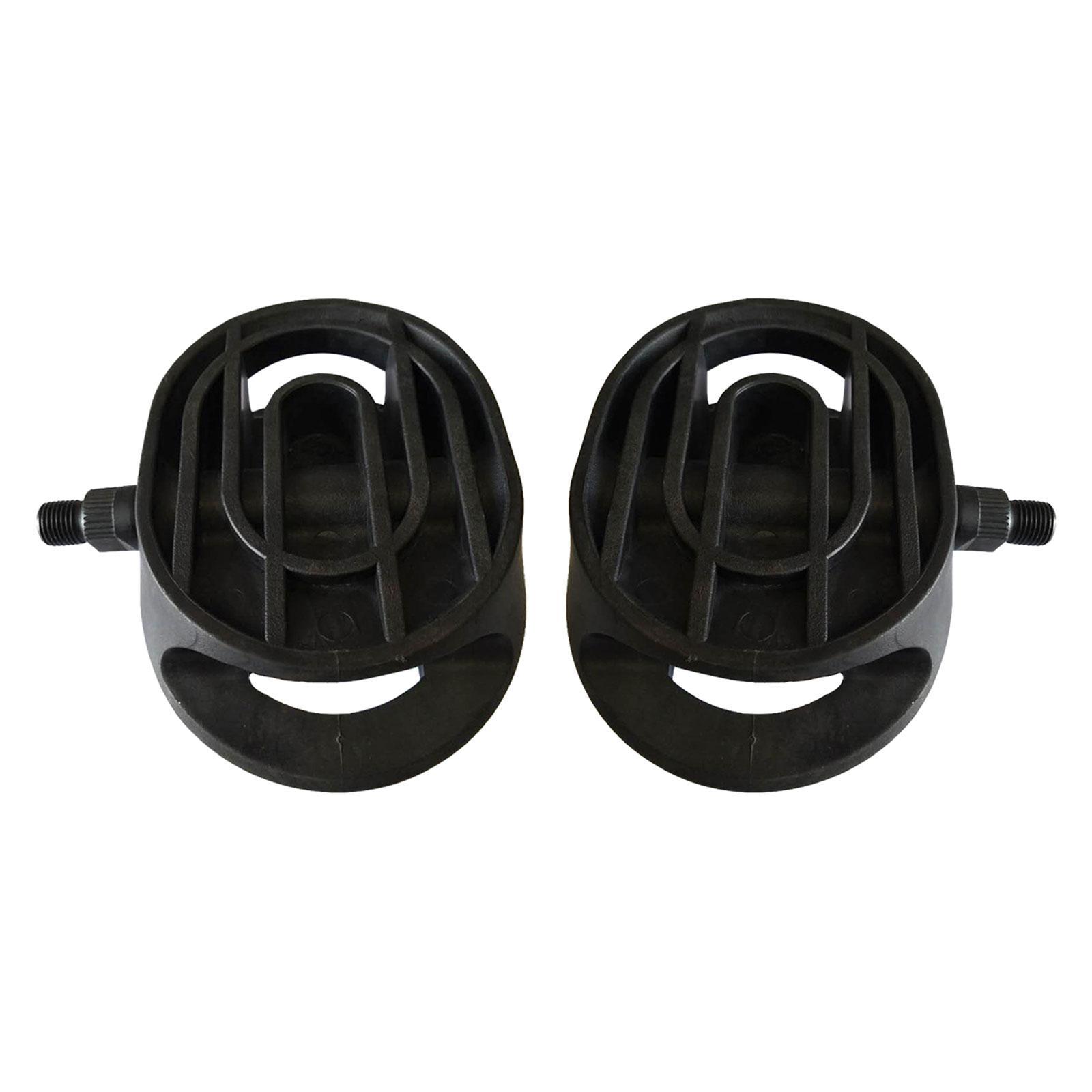 2Pcs Exercise Bike Pedals Footboard Cycling Pedals Durable Fitness Equipment Pedals Exercise Machine Foot Pedal for Stationary Exercise Bike