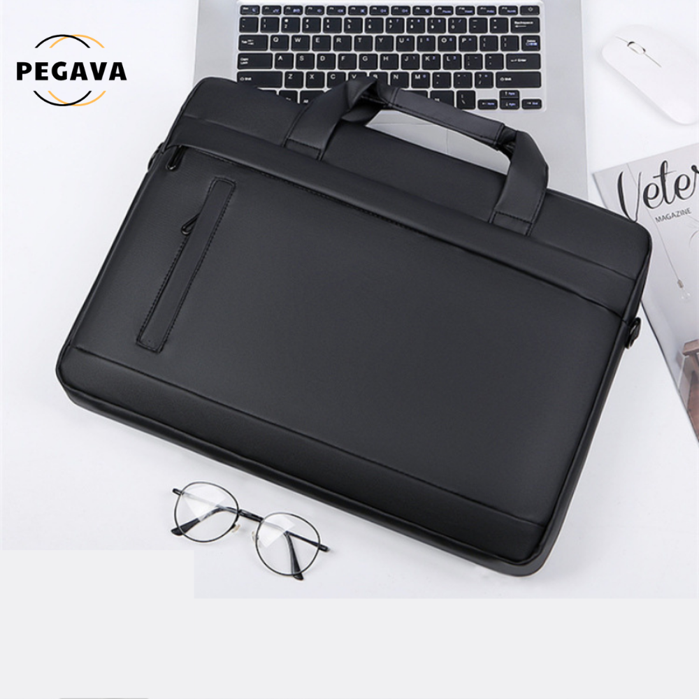 Túi Xách Nam Nữ Công Sở PEGAVA Cặp Đựng Laptop Chống Sốc Chống Nước - TĐ001