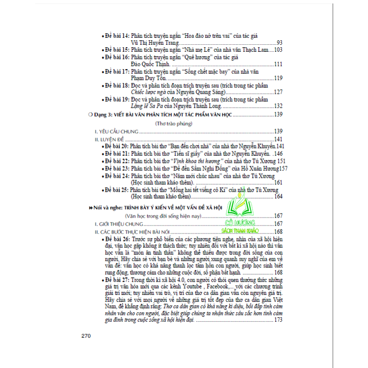 Sách - Combo Hướng dẫn viết, nói và nghe các dạng văn 8 - tập 1+2