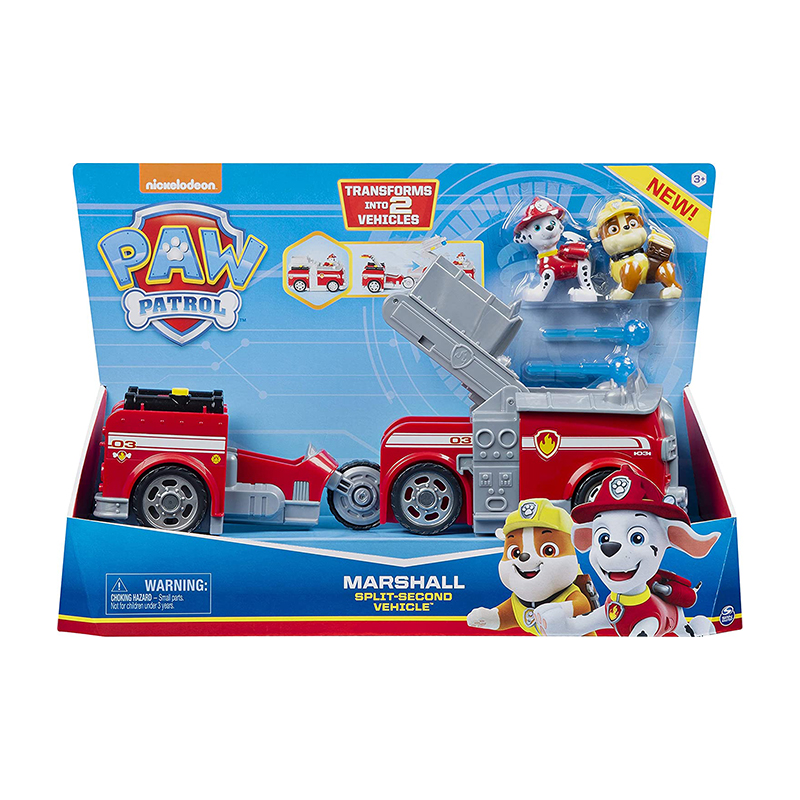 Đồ Chơi PAW PATROL Xe Cứu Hộ 2 Trong 1 Tách Đôi Siêu Hạng 6055931