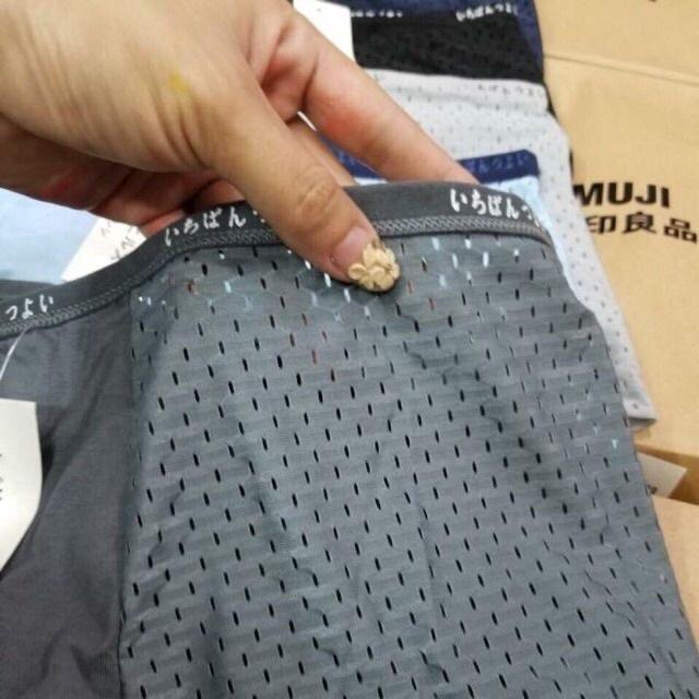 HỘP 4 QUẦN SỊP ĐÙI THÔNG HƠI NHẬT BẢN