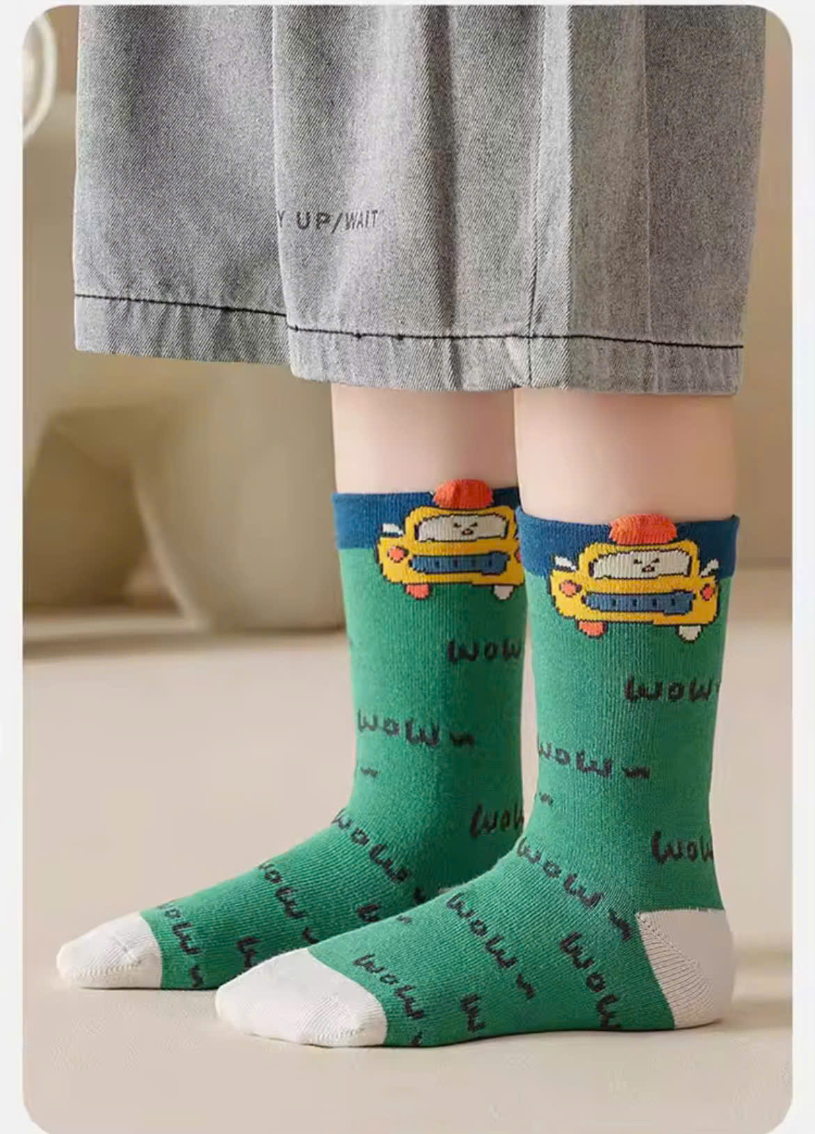 SET 5 ĐÔI TẤT VỚ XANH DỄ THƯƠNG TỪ 1-12 TUỔI DÀNH CHO BÉ TRAI BÉ GÁI