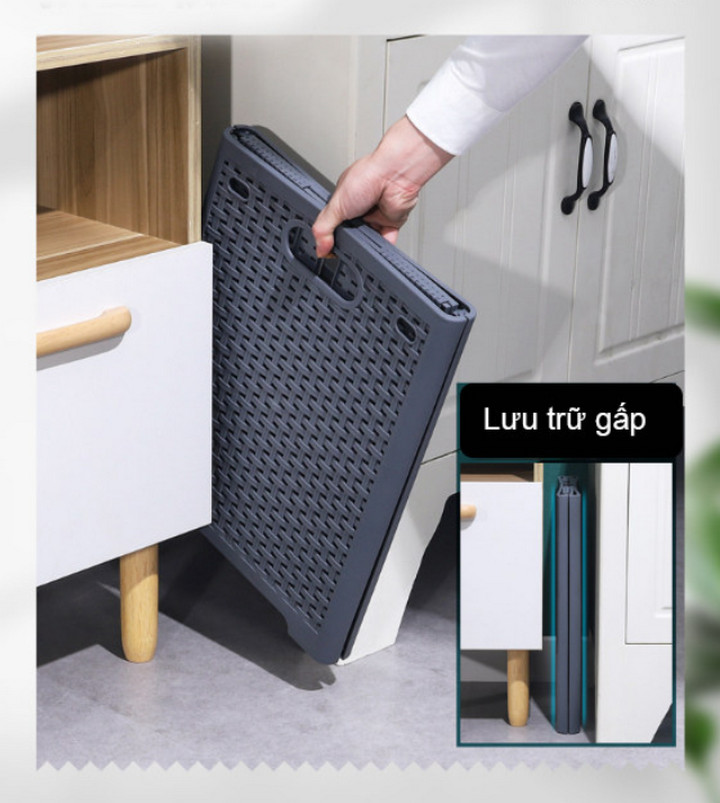 Giỏ đựng quần áo U-Folding Japan có thể gấp thu gọn - Home and Garden