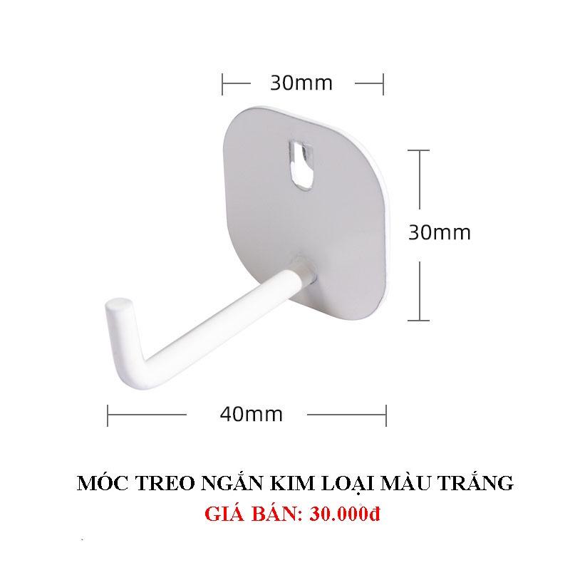 Móc treo dài và ngắn Dola Home để tai nghe, móc khóa, đồng hồ, bàn phím, túi xách - Phụ kiện bảng Pegboard