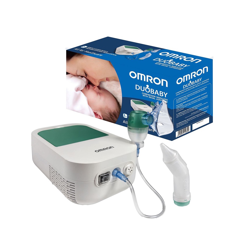 Máy Xông Hút Mũi 2 Trong 1 Omron DUOBABY - Hàng Mới Chính Hãng