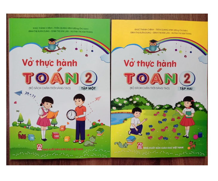 Sách - Vở Thực Hành Toán Lớp 2 - Tập 1