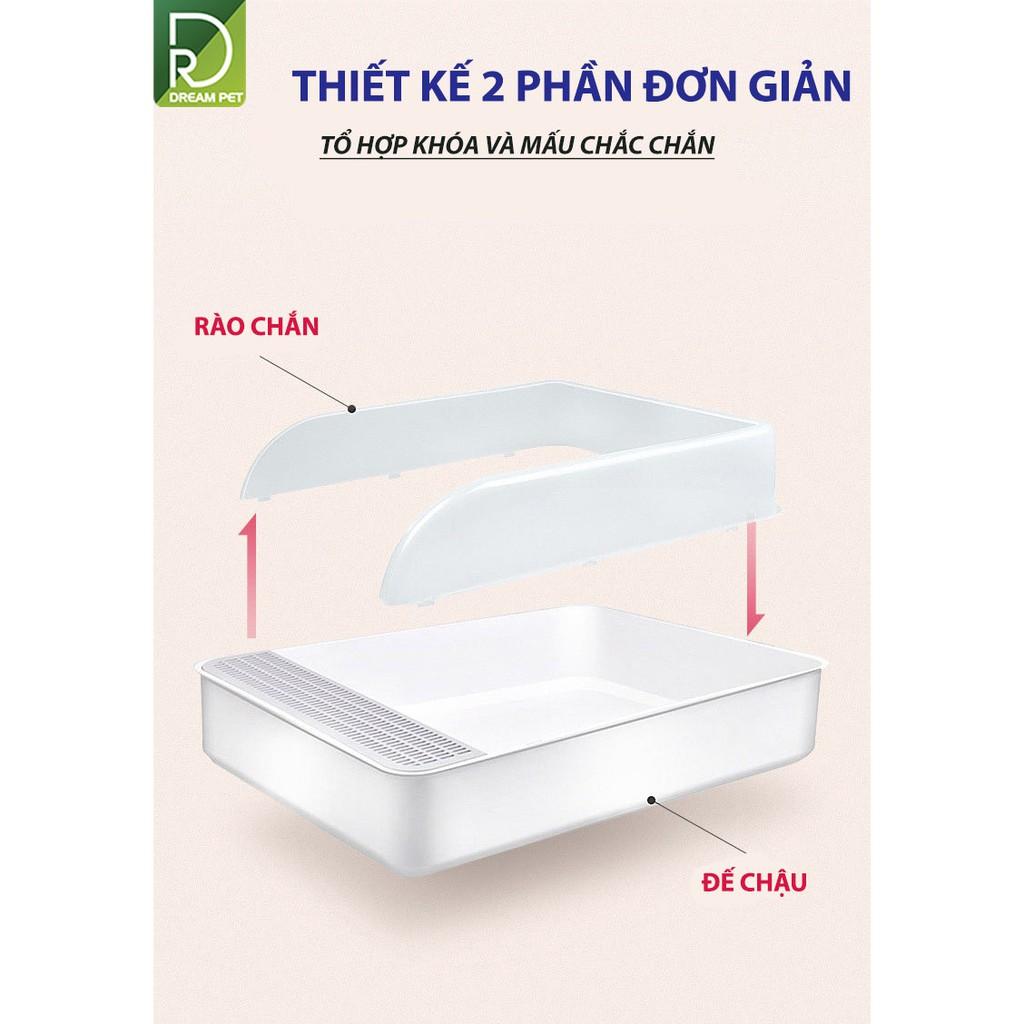 CHẬU VỆ SINH CHÓ MÈO CAO CẤP - SẢN PHẨM ƯA CHUỘNG