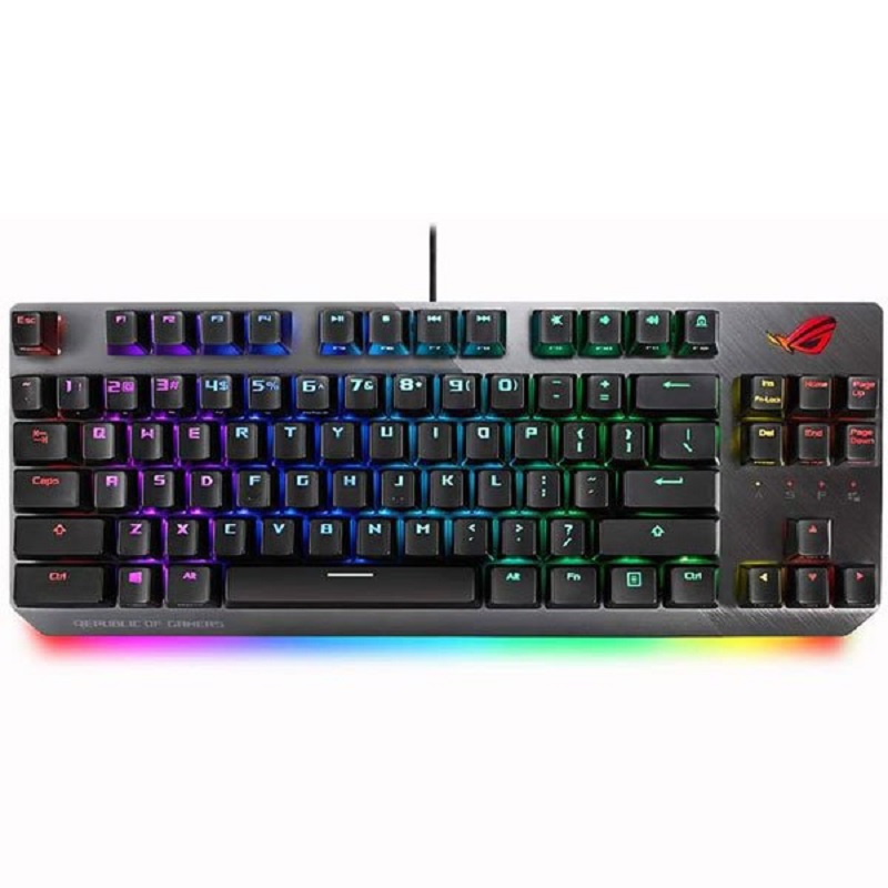 Bàn phím Gaming ASUS ROG STRIX SCOPE TKL Red Hàng Chính Hãng