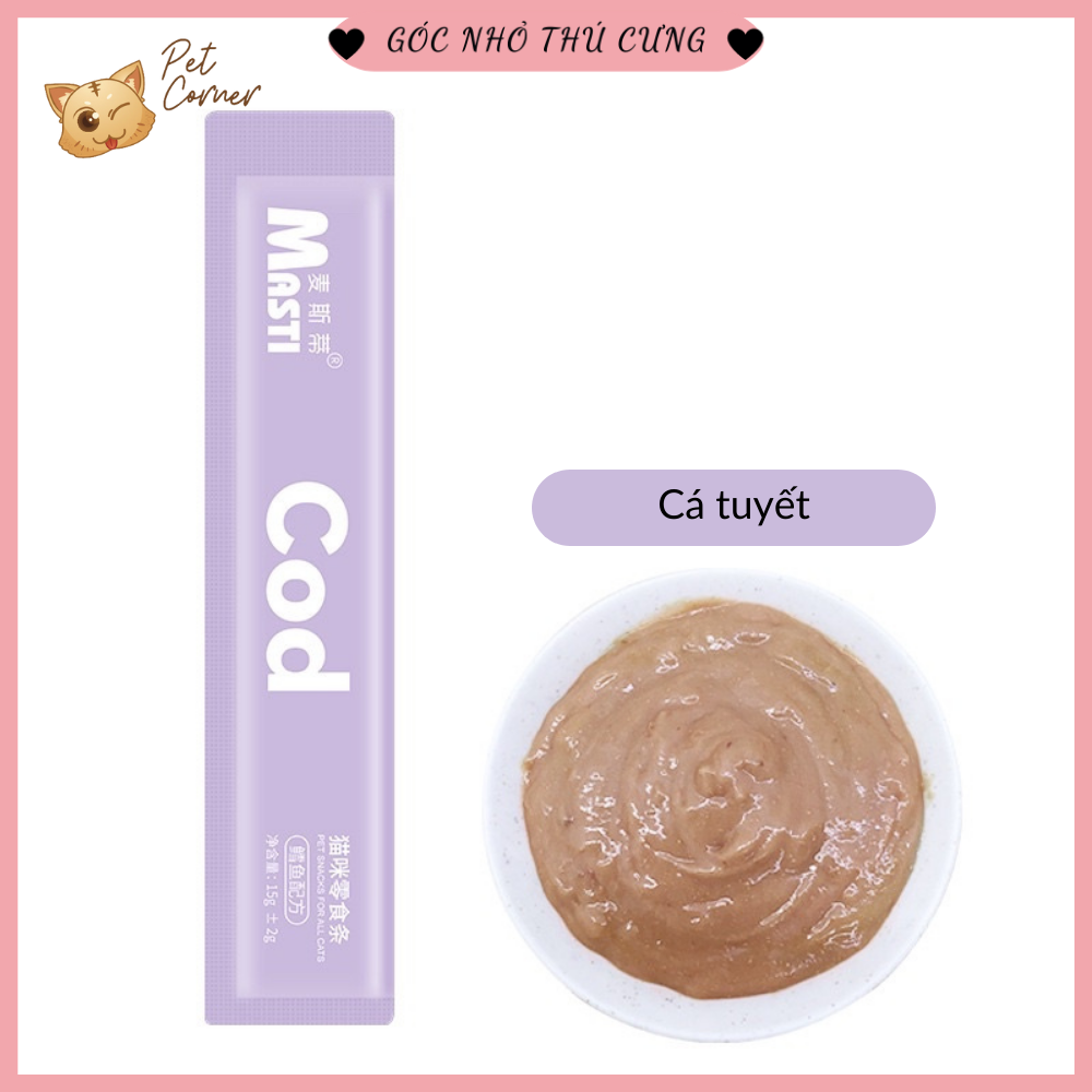 Combo 10 chiếc súp thưởng cho mèo giá rẻ Pet Snacks, Ciao, Shizuka, Cat Food