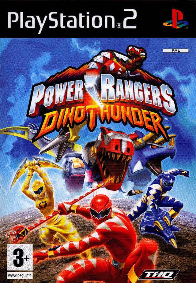 Game PS2 Power ranger dino thunders