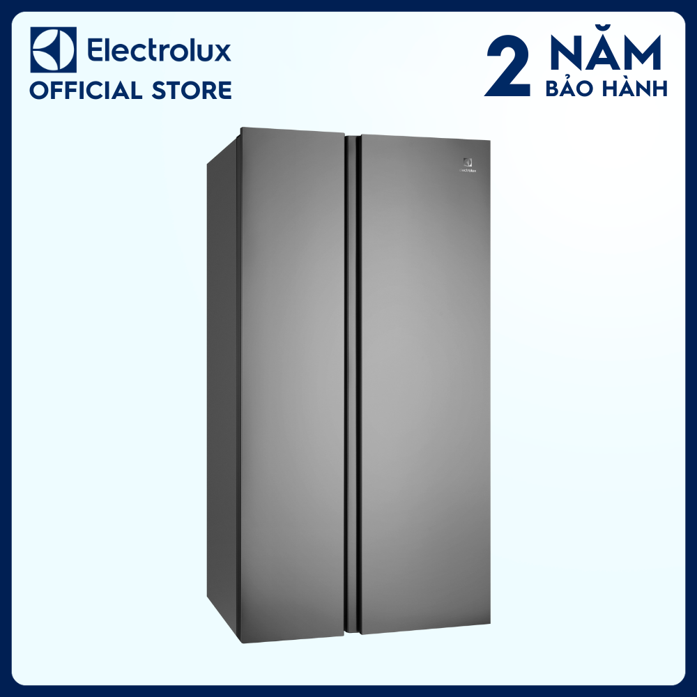 [Miễn phí giao hàng toàn quốc] Tủ lạnh Electrolux Inverter UltimateTaste 700 Side by side 624 lít - ESE6600A-AVN - Thực phẩm tươi ngon lâu hơn, cấp đông nhanh chóng, khử mùi diệt khuẩn, tiết kiệm điện tối đa [Hàng chính hãng]