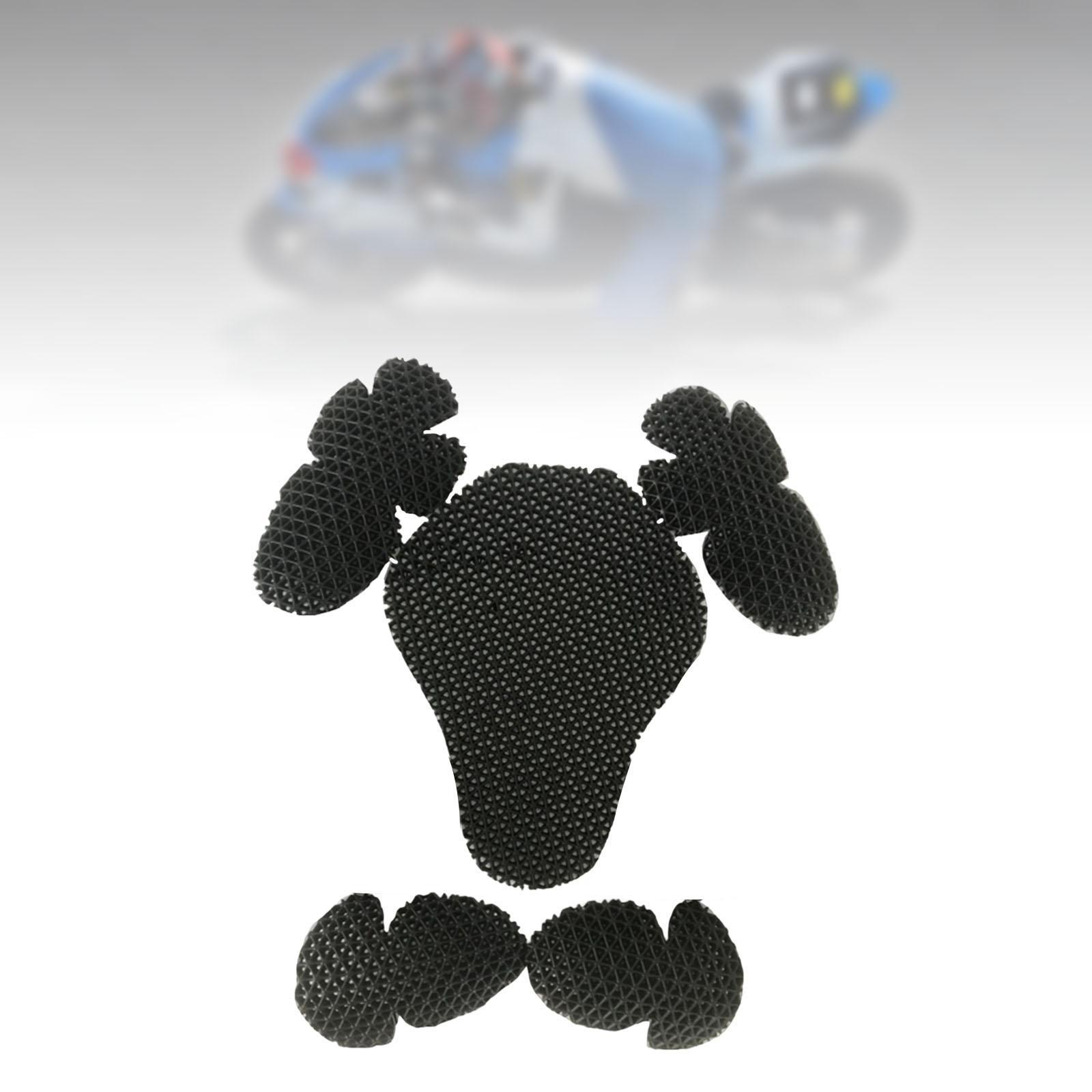 5 Pieces Protector Accs Knee Back Pads Motorcycle Protective Gear Adult