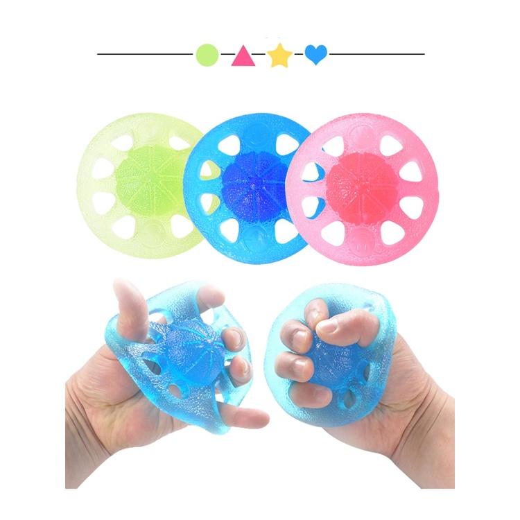 3 Pieces Fitness Hand Grip Adjustable Suit Strength Finger Trainer Forearm Muscle Grip Ring Exerciser Ball Clamp Rehabilitation