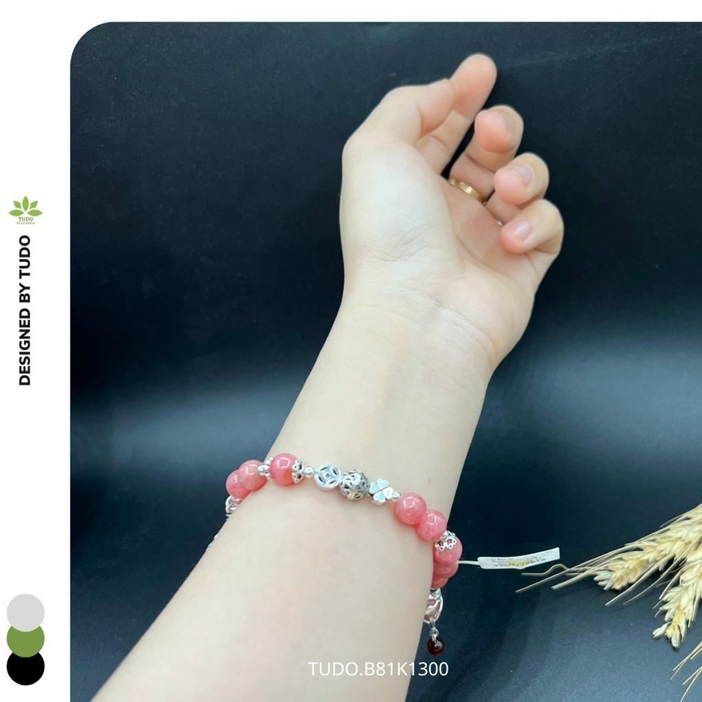 Vòng Tay Nữ Đẹp - Vòng Phong Thủy Đa Mệnh TUDO VCBDAOH AG925 B81K1300 Charm Dreamcatcher