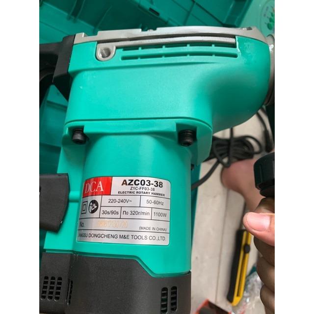MÁY KHOAN ĐỤC 38MM 1100W DCA AZC03-38 - HÀNG CHÍNH HÃNG
