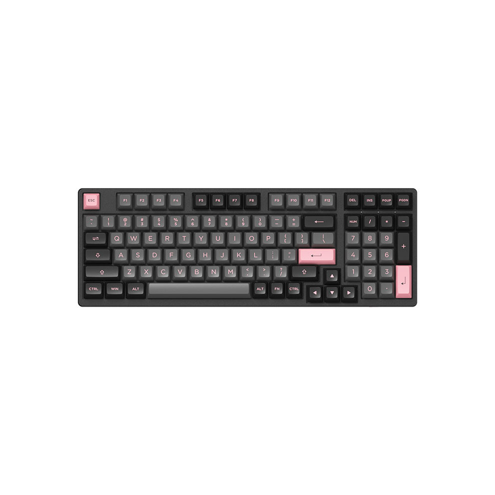 Bàn Phím Cơ AKKO 3098 ASA – Black Pink (AKKO CS switch / Hotswap / Foam tiêu âm) - Hàng Chính Hãng