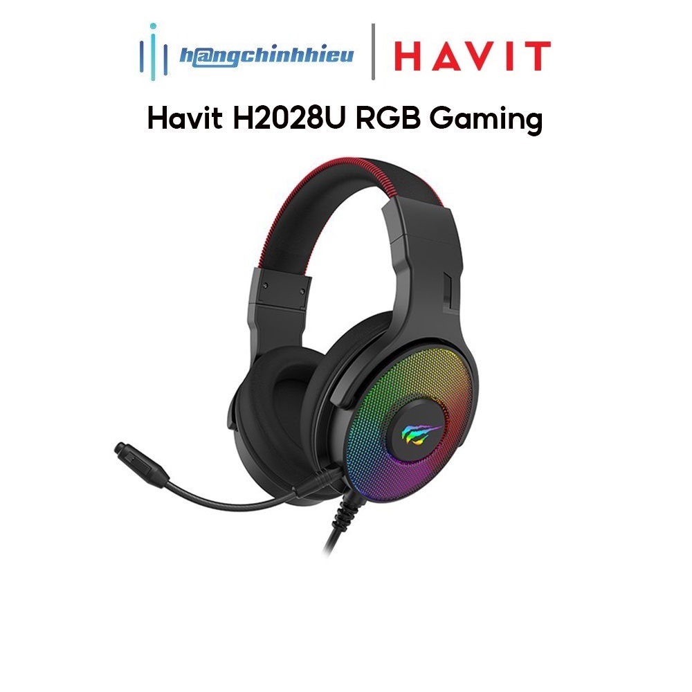 Tai nghe Havit H2028U RGB Gaming Hàng chính hãng