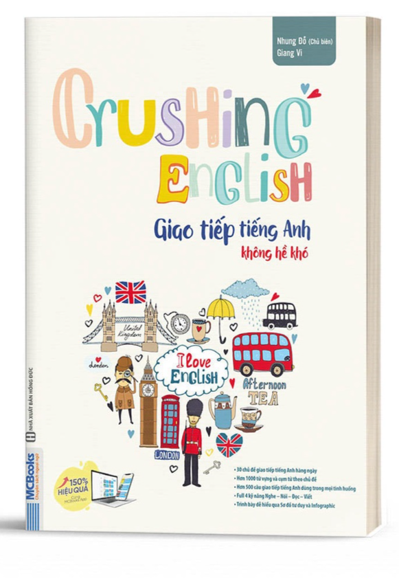 Crushing English - Giao Tiếp Tiếng Anh Không Hề Khó - Học Kèm App Online - Bản Quyền