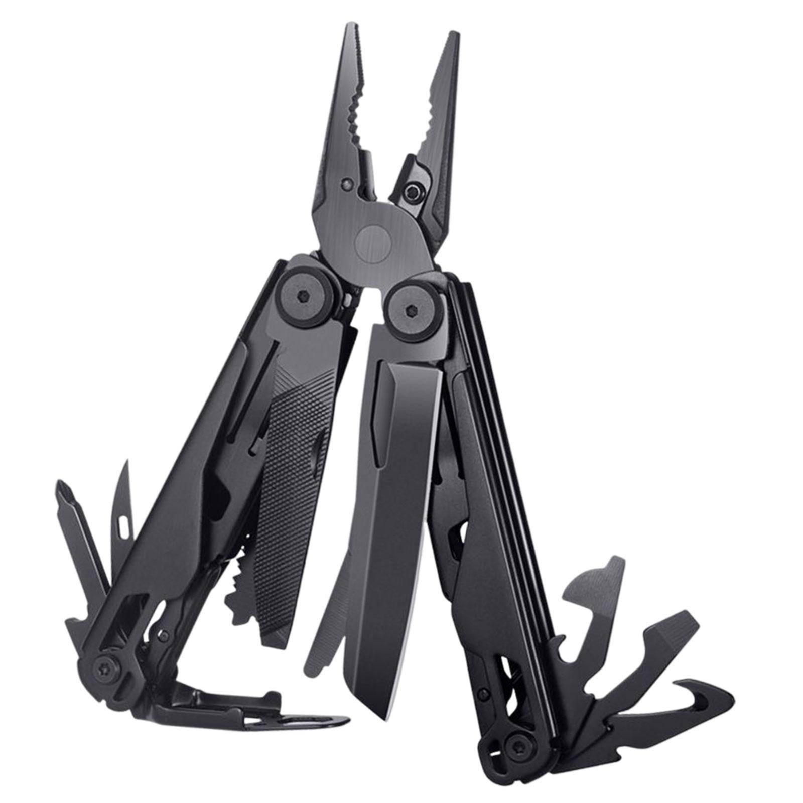Multitool Pliers Screwdriver, Folding Pocket , Multi Tool Birthday Gift, Multifunctional Tool Bottle Opener Scissors for Survival Outdoor
