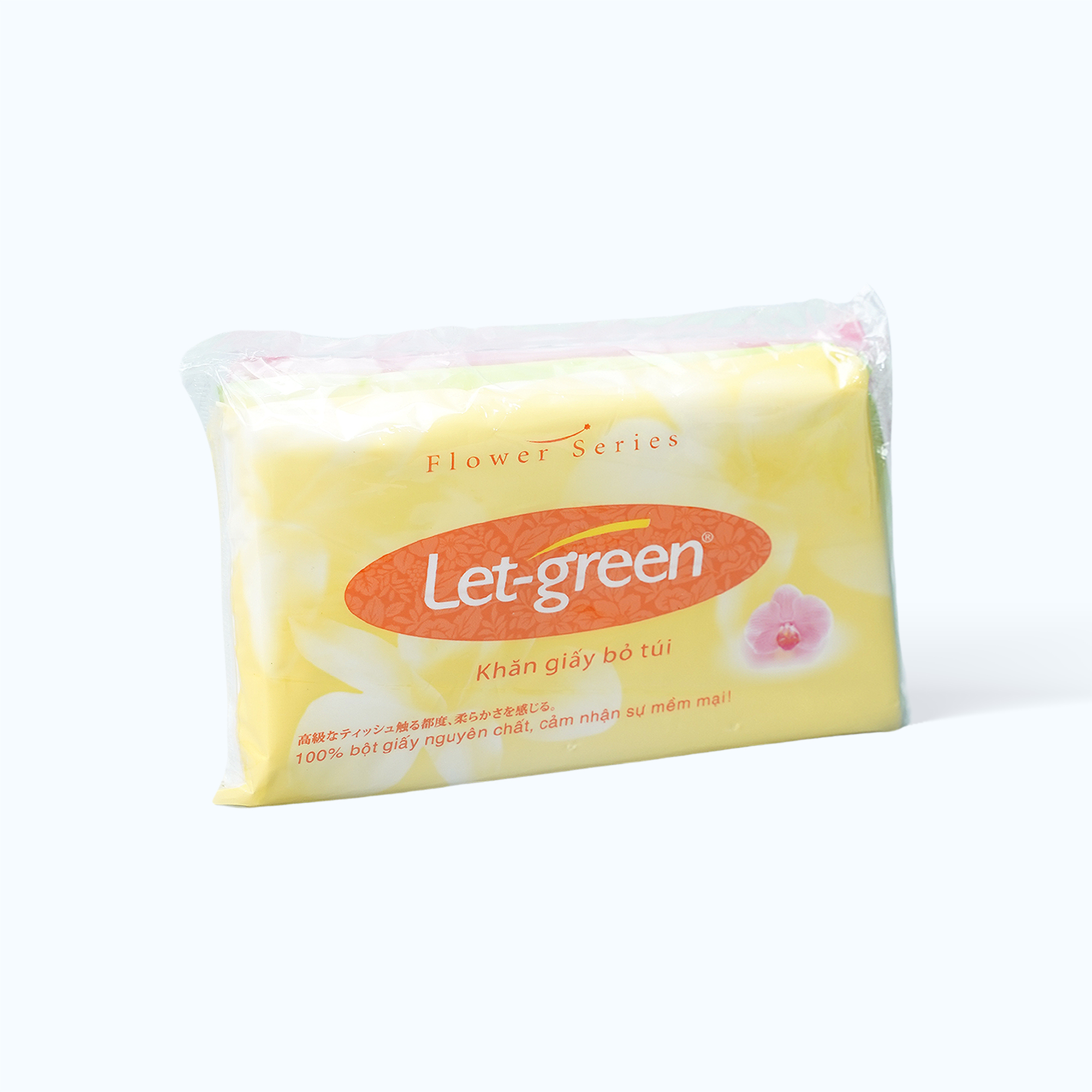 Khăn giấy LET GREEN bỏ túi (3 gói/túi x 10 tờ)