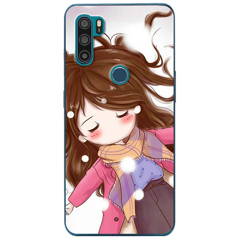 Ốp lưng dành cho Vsmart Active 3 mẫu Nằm trên tuyết