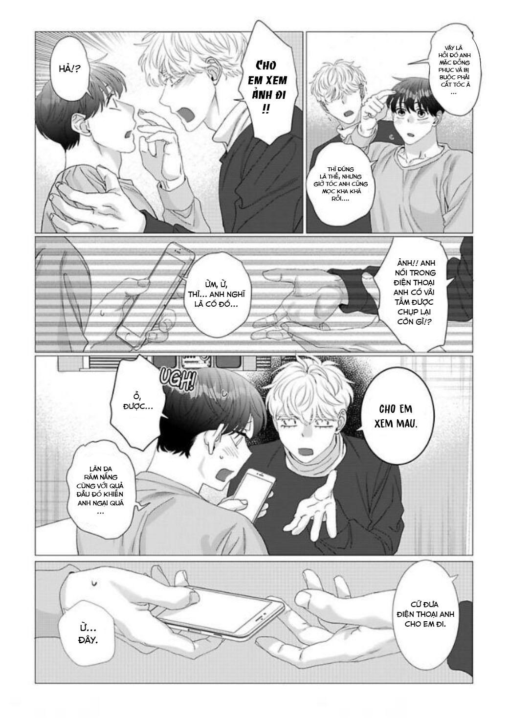 cúc xinh khao khát được chạm vào chapter 14 15