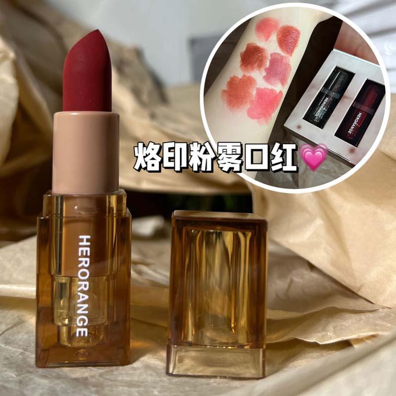 Set 3 Son Lì HERO RANGE Velvet Matte Lipstick Siêu Hot HR306