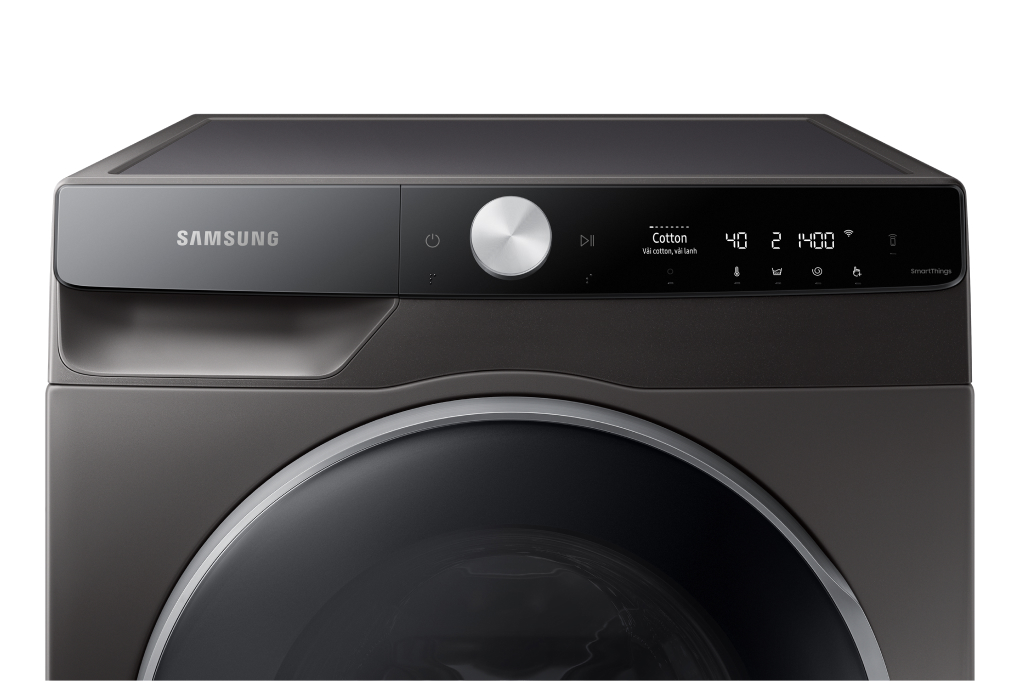 Máy giặt sấy Samsung Inverter 12 kg WD12TP34DSX/SV - Hàng chính hãng - Giao tại Hà Nội và 1 số tỉnh toàn quốc