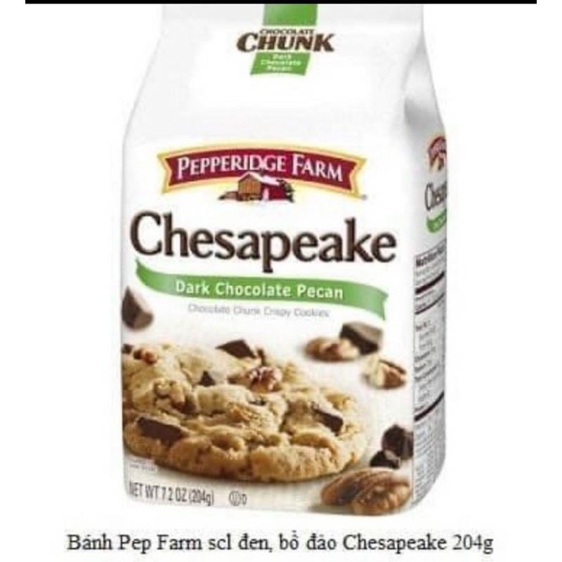 Bánh Quy Vị Sô-Cô-La Đen Và Hạt Hồ Đào Chesapeake Pepperidge Farm 204g