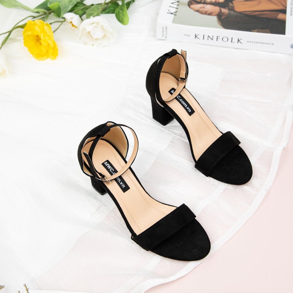 Giày cao gót nữ quai ngang MWC NUCG- 3502