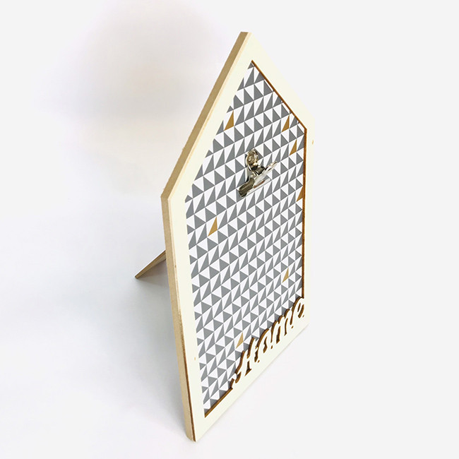 bảng gỗ kẹp ảnh để bàn