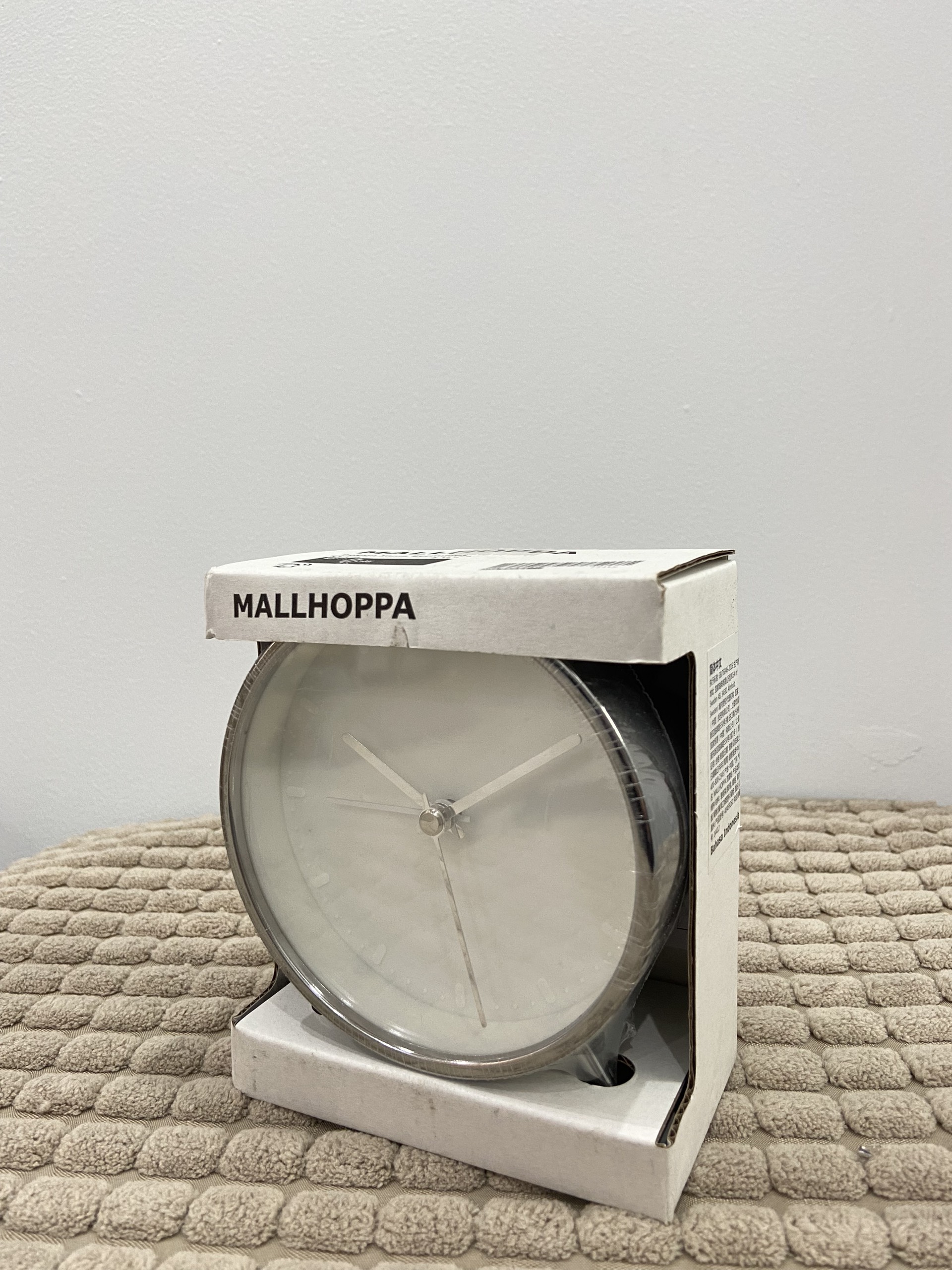 Đồng hồ báo thức 11 cm MALLHOPPA