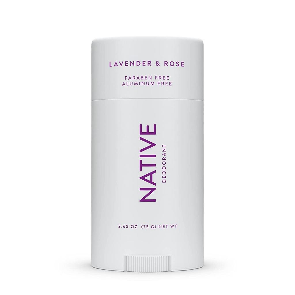 SÁP KHỬ MÙI LAVENDER - HOA HỒNG Native Natural Deodorant, Aluminum Free, Probiotics, DẦU DỪA Coconut Oil - BƠ HẠT MỠ, 75
