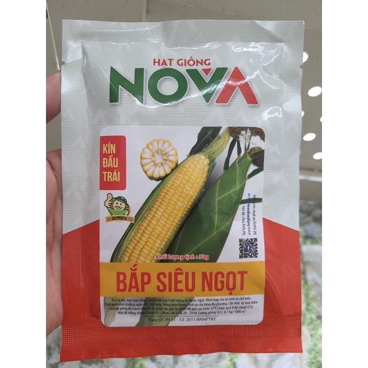 Hạt giống bắp siêu ngọt vàng ( bắpmỹ ) - 1 gói 50gram
