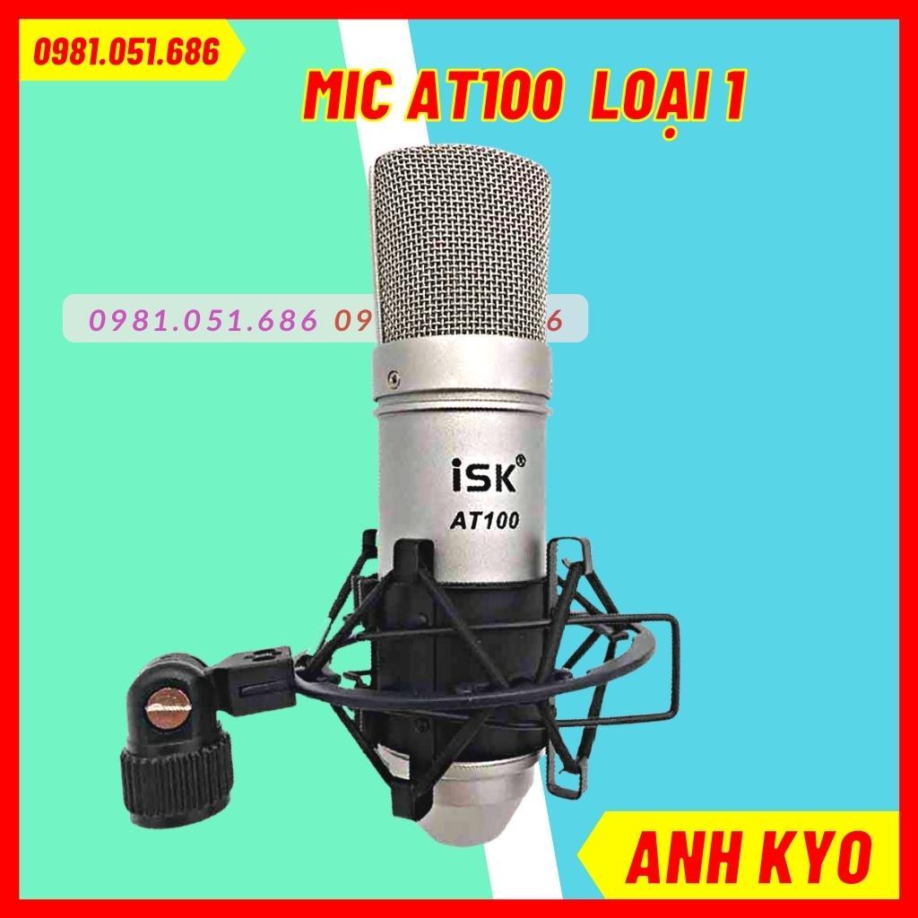 Sound card K9 micro ISK AT100 Chơi game, thu âm, livestream, karaoke online chất lượng cao