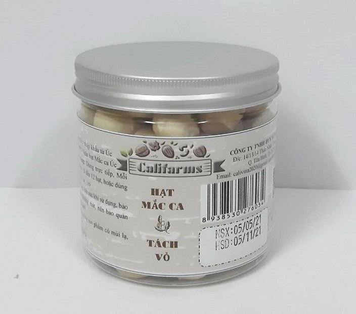 Hạt Mắc ca Úc tách vỏ 250g (GIÁ TỐT) 