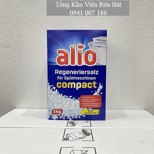 Muối rửa bát Alio hộp 2 kg [tặng túi zip bảo quản]