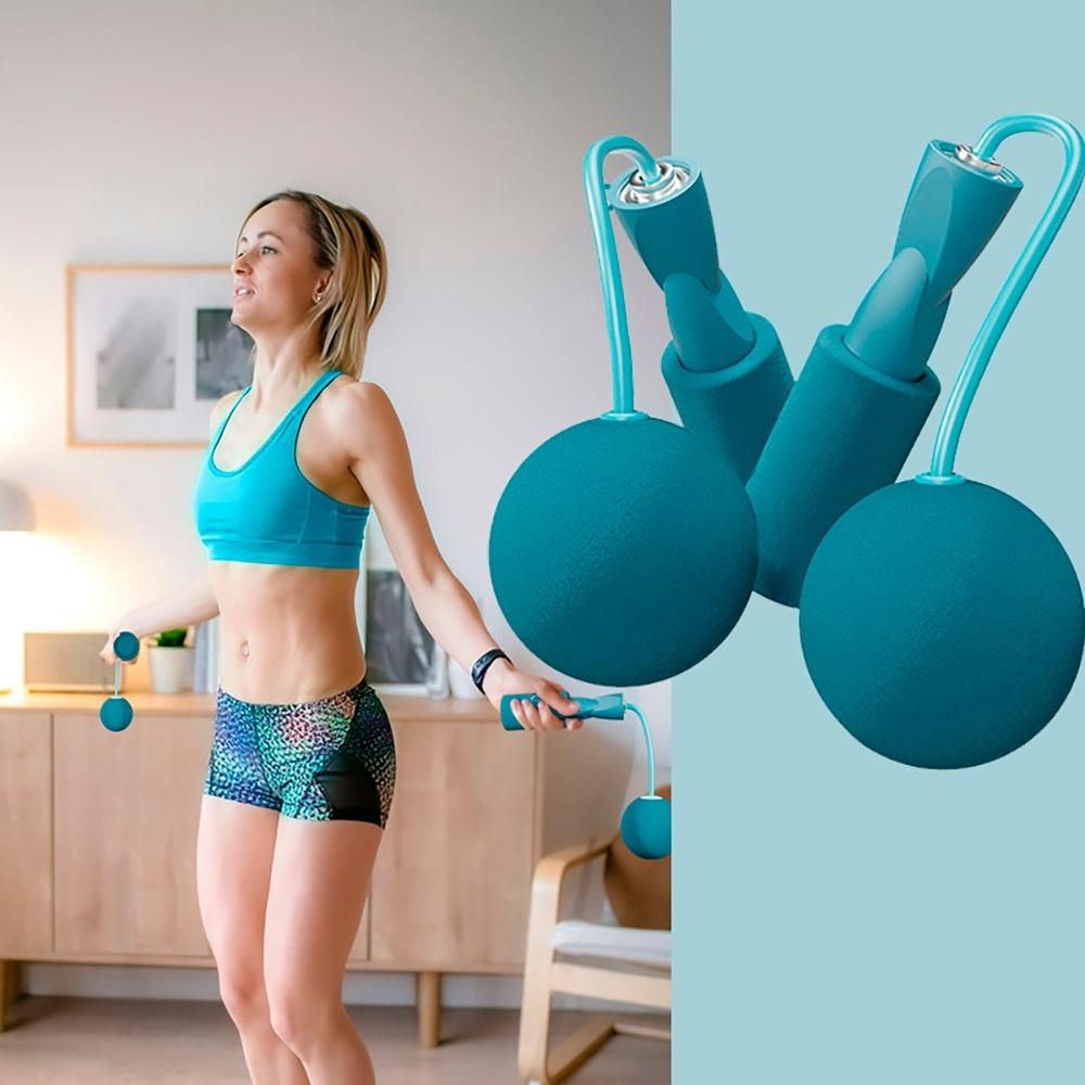 Dây nhảy thể thao tập gym đa chức năng, Dây nhảy không dây, Bóng chịu lực đàn hồi - Chỉ có dây