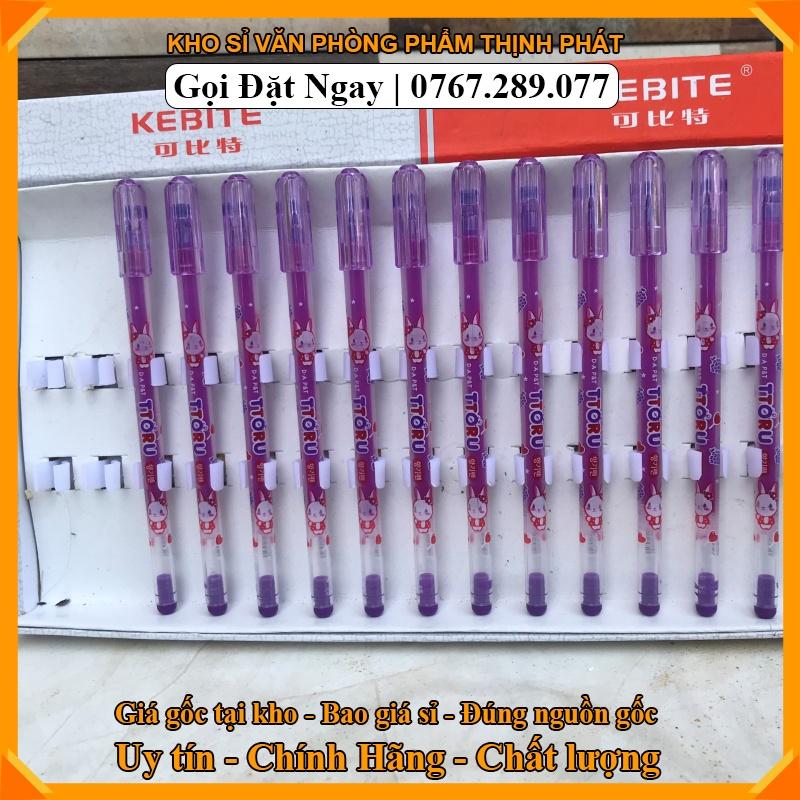 Bút Viết Gel D-A TTORU (1 cây) xanh, đỏ, đen,tím (vpp THỊNH PHÁT)